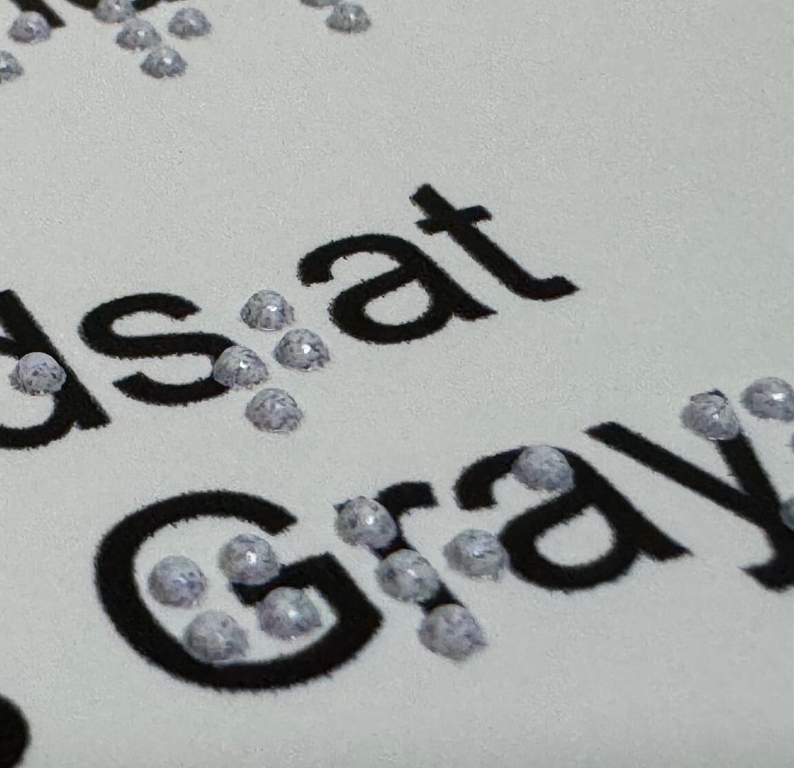 Personalized Braille Sympathy Card - Image 3